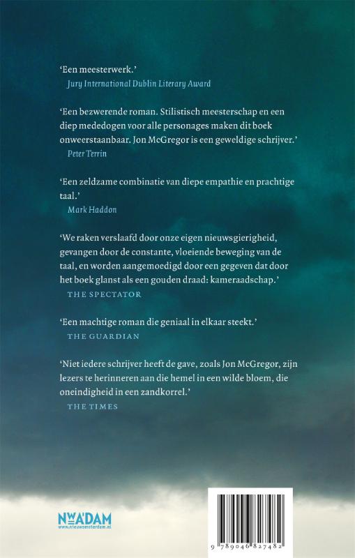 Achterkant van Zelfs de honden