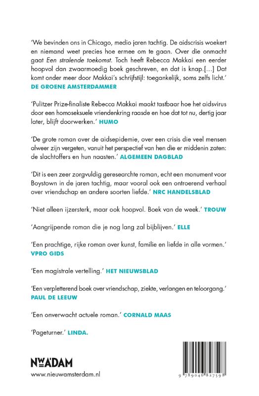 Achterkant van Een stralende toekomst