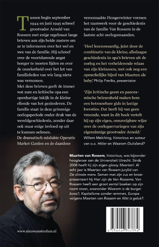 Achterkant van Allemaal de schuld van Montgomery