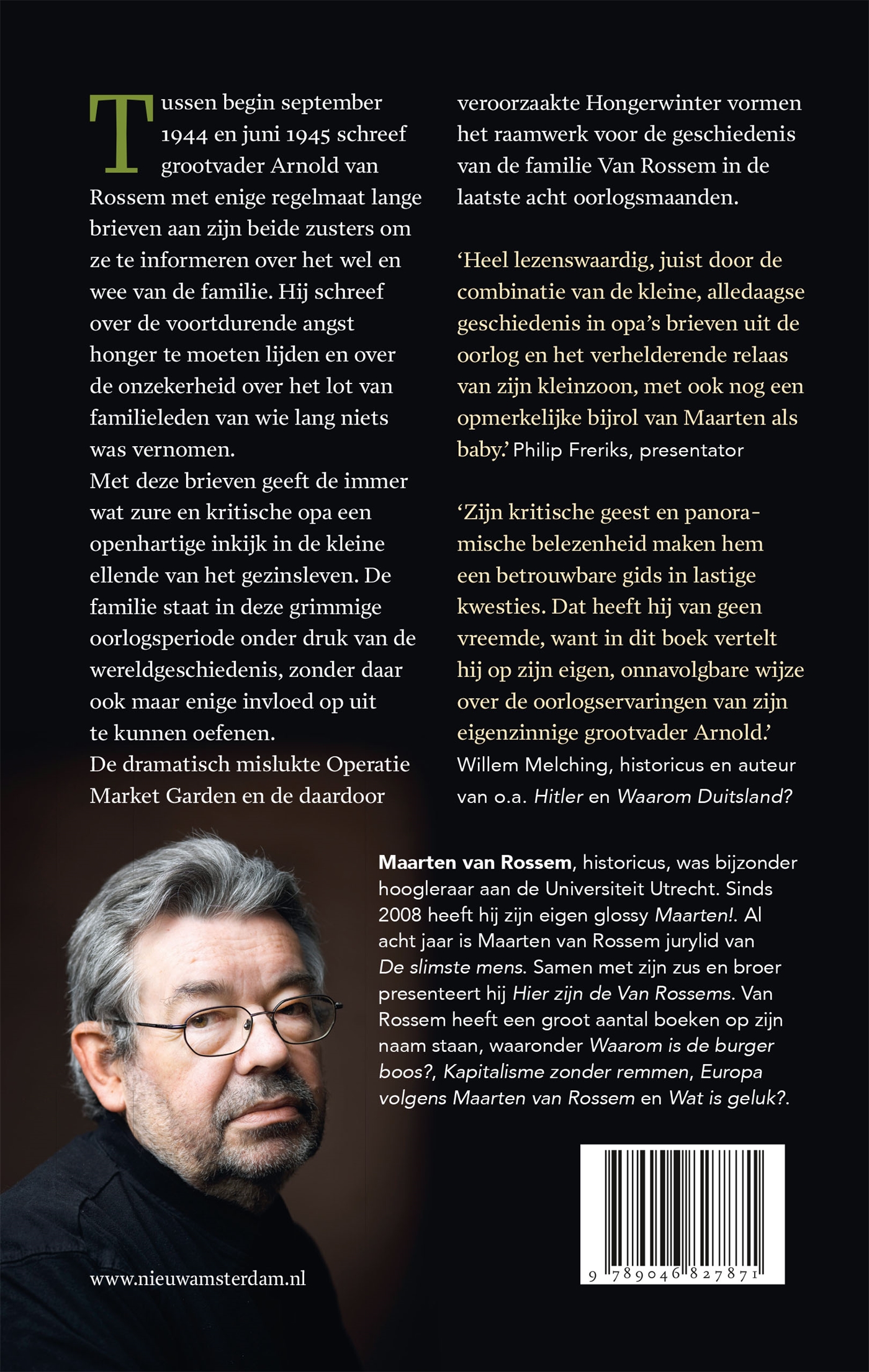 Achterkant van Allemaal de schuld van Montgomery