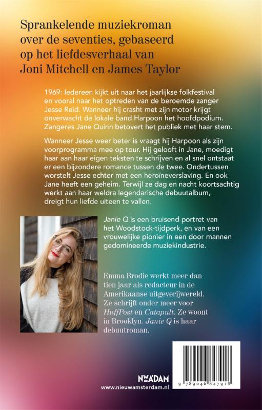 Achterkant van Janie Q