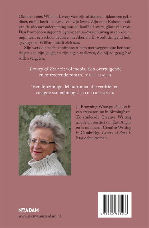 Achterkant van Lavery & Zoon
