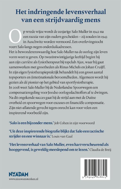 Achterkant van Salo Muller