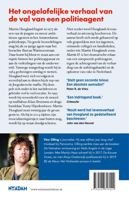 Achterkant van Martin H.