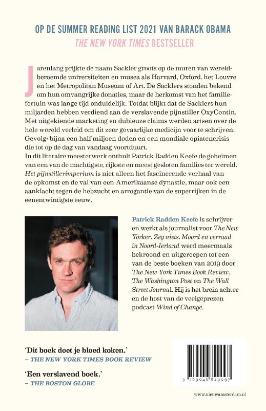 Achterkant van Het pijnstillerimperium