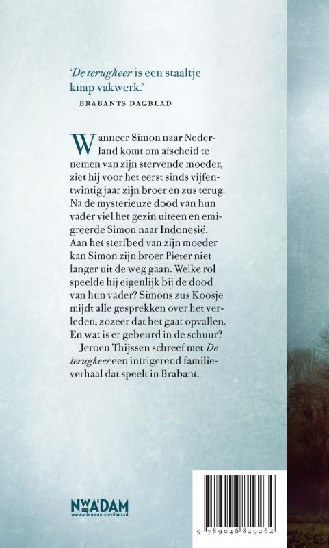 Achterkant van De terugkeer