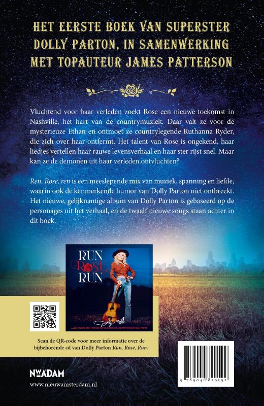 Achterkant van Ren, Rose, ren