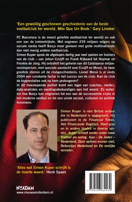 Achterkant van FC Barcelona - Het imperium