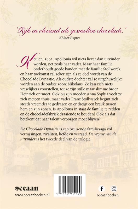 Achterkant van De vrouw van de uitvinder