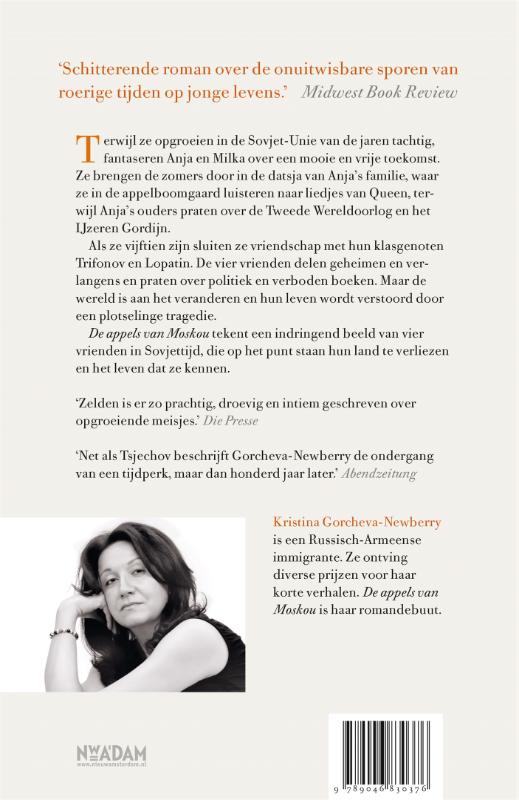 Achterkant van De appels van Moskou