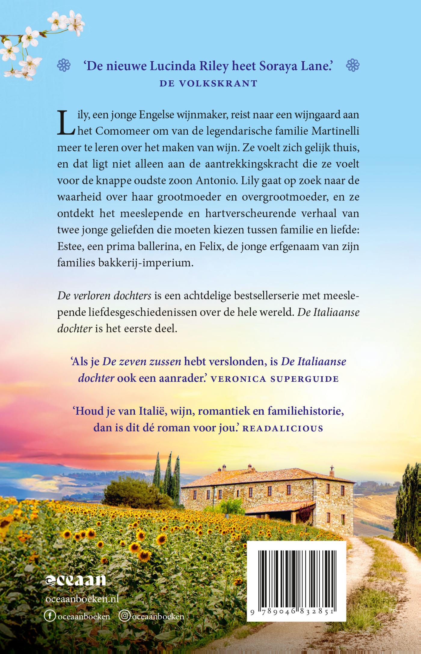 Achterkant van De Italiaanse dochter
