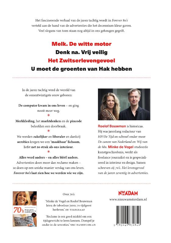 Achterkant van Forever 80's