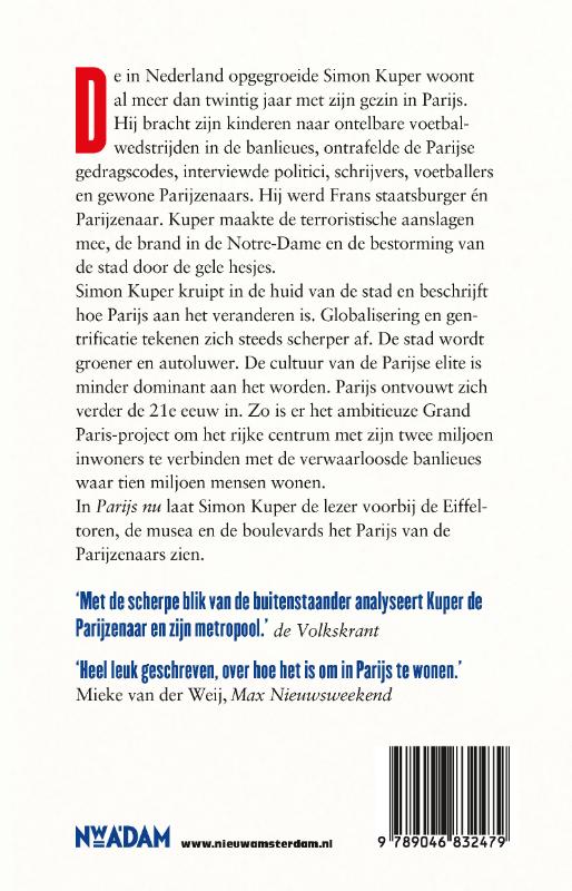 Achterkant van Parijs nu