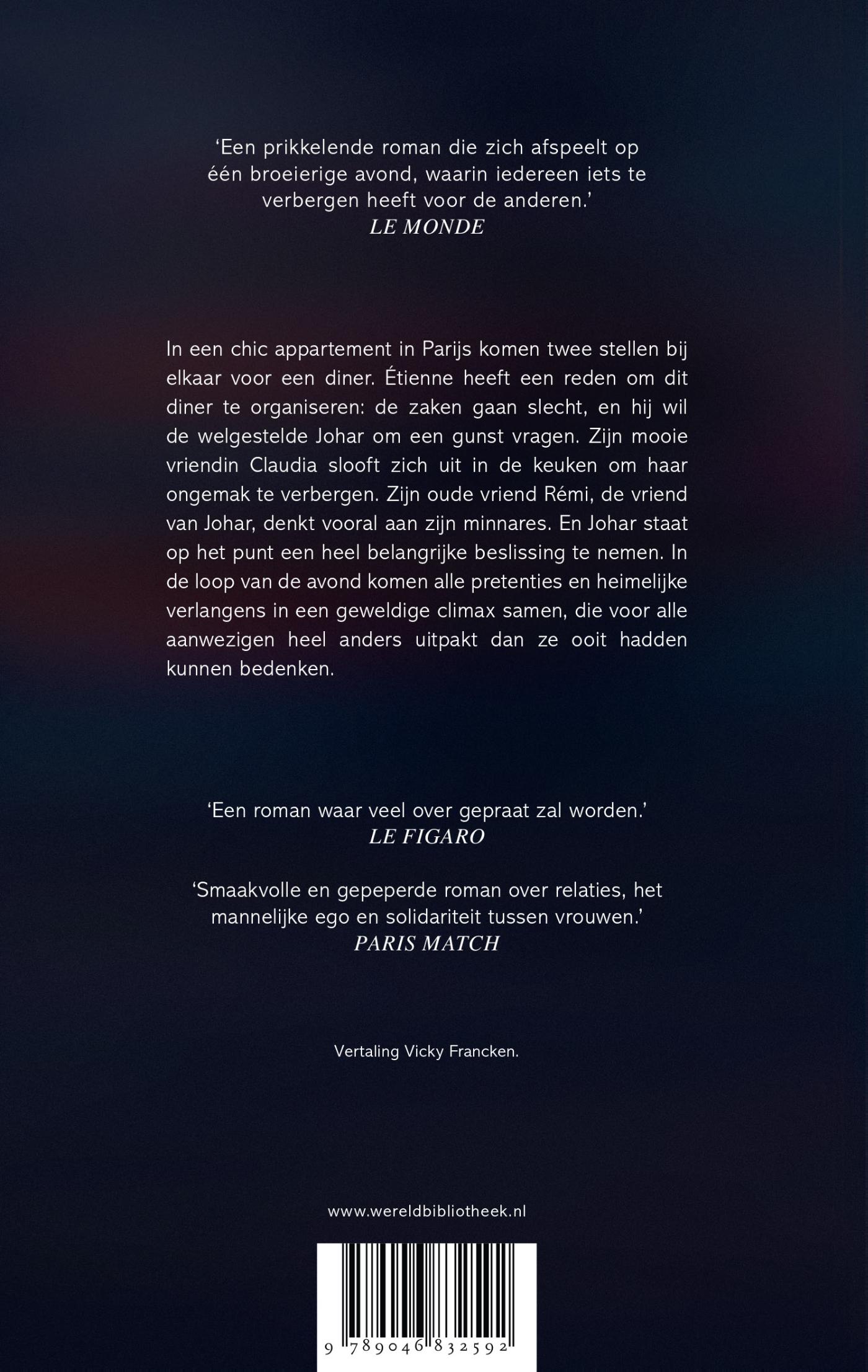 Achterkant van Een onschuldig diner