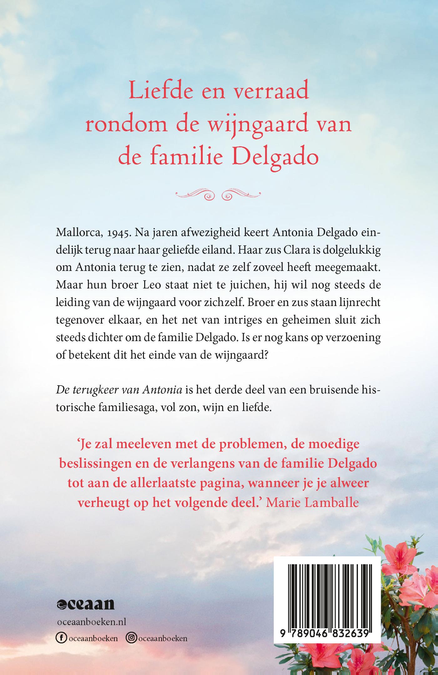 Achterkant van De terugkeer van Antonia