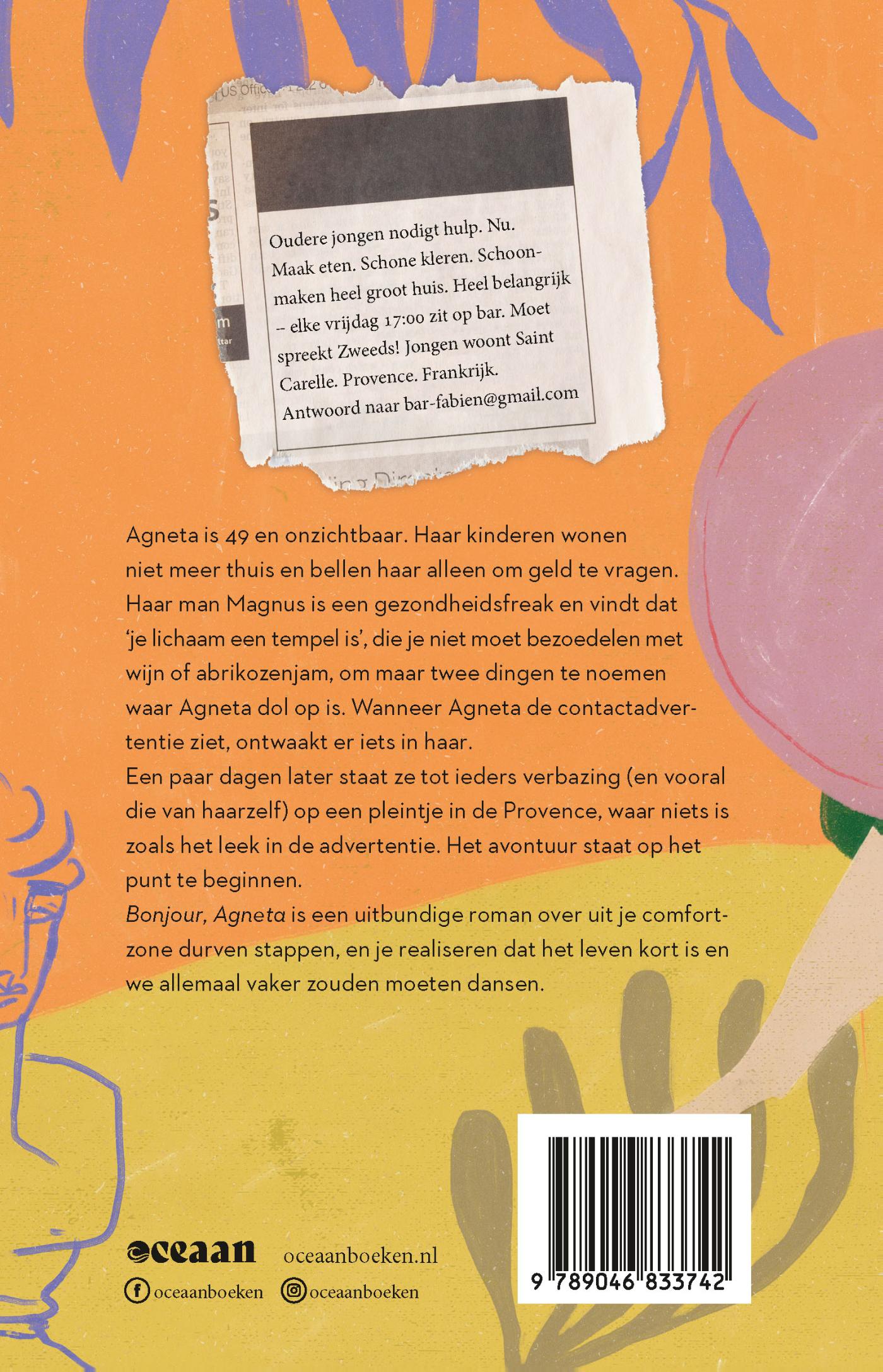 Achterkant van Bonjour, Agneta