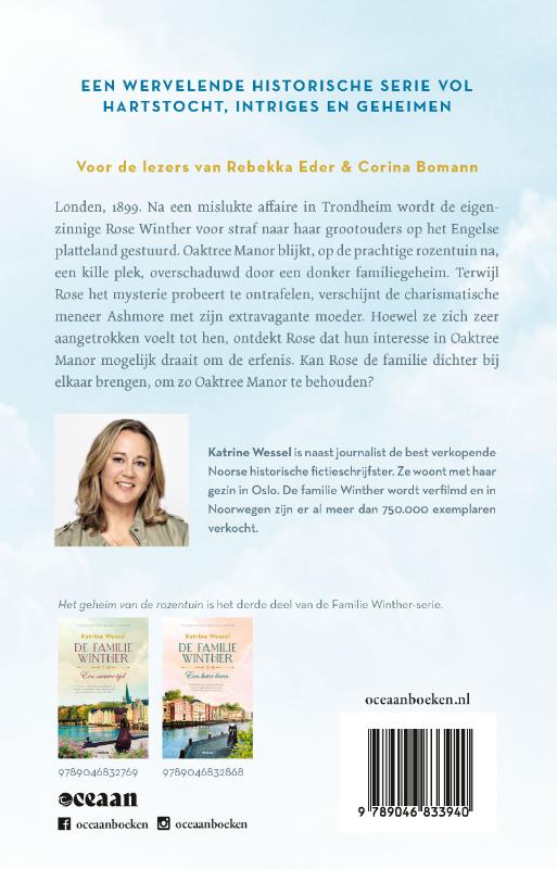 Achterkant van Het geheim van de rozentuin