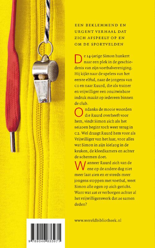 Achterkant van Vrijwilliger
