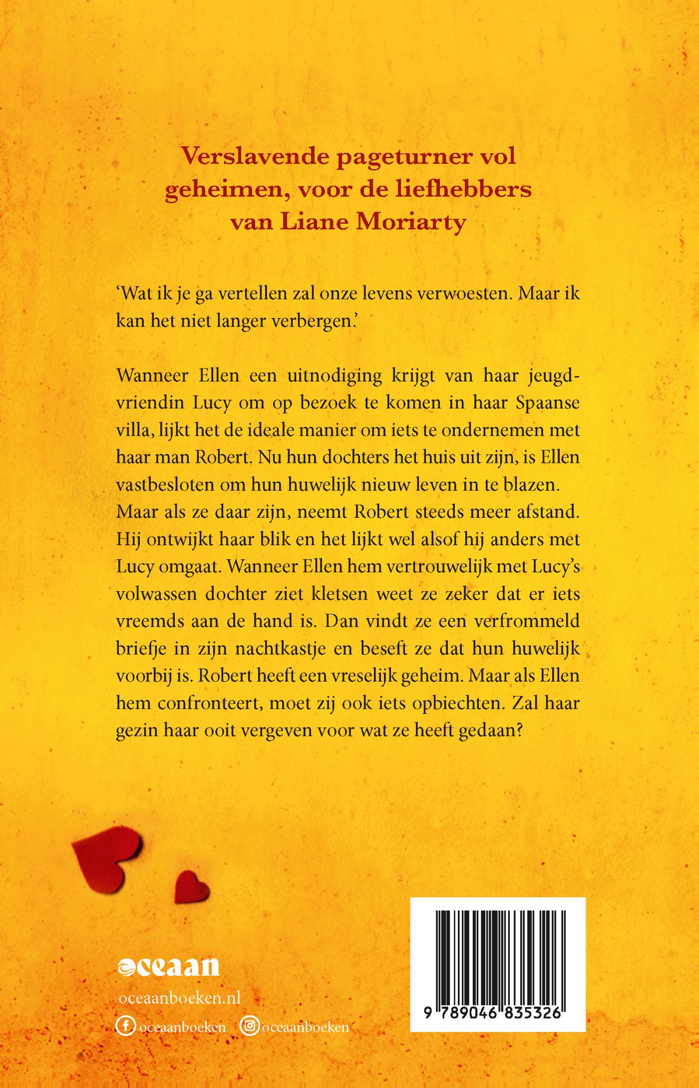 Achterkant van Wat ik je niet heb verteld