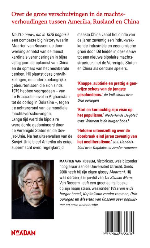Achterkant van De 21e eeuw, die in 1979 begon