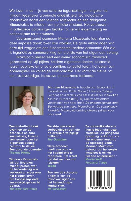 Achterkant van De common good economie