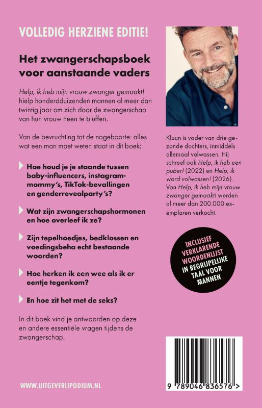 Achterkant van Help, ik heb mijn vrouw zwanger gemaakt!