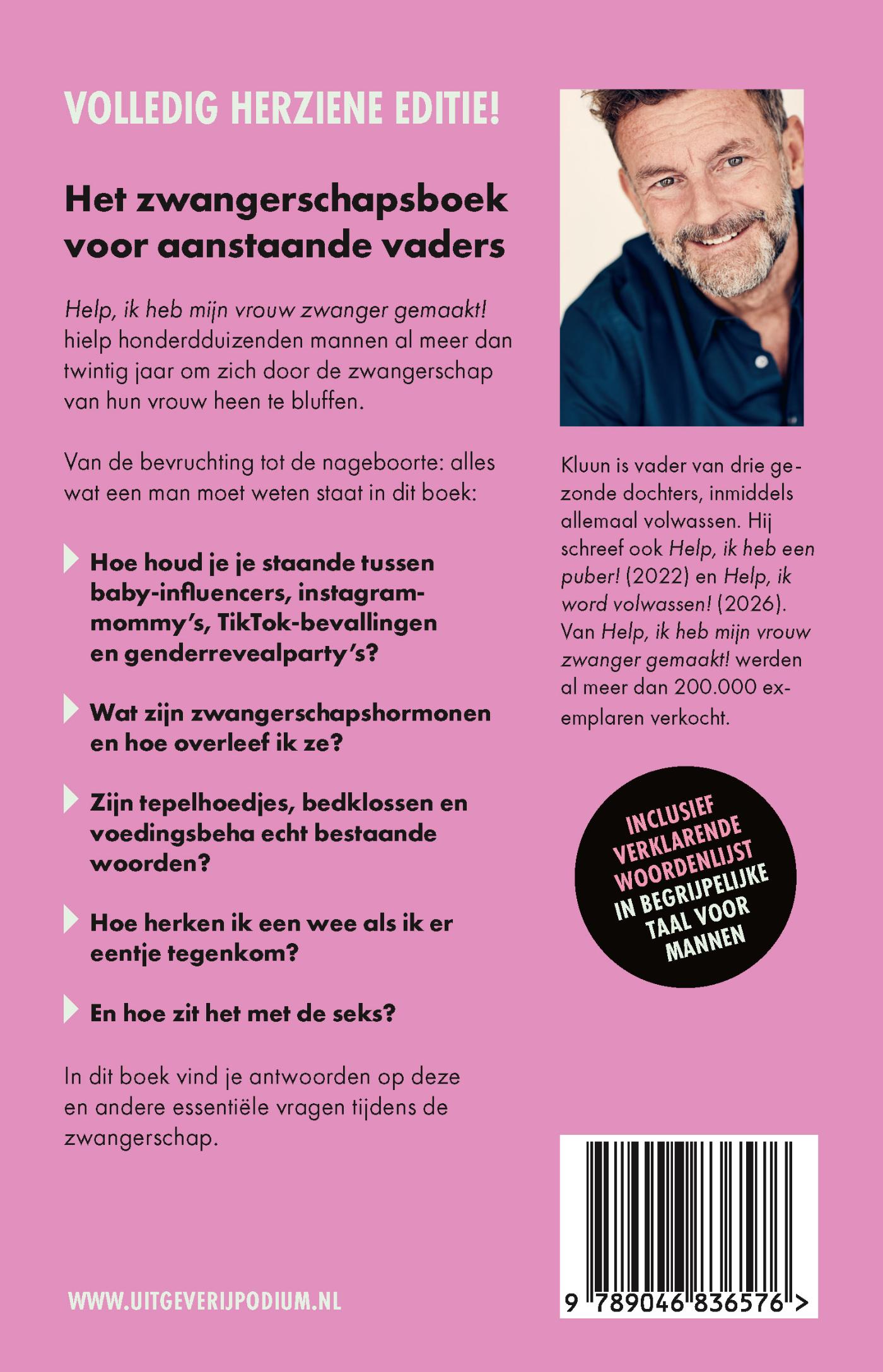 Achterkant van Help, ik heb mijn vrouw zwanger gemaakt!