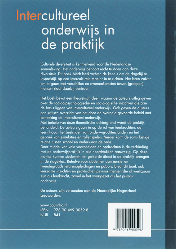 Achterkant van Intercultureel onderwijs in de praktijk