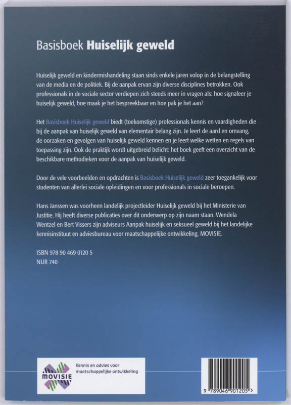 Achterkant van Basisboek huiselijk geweld