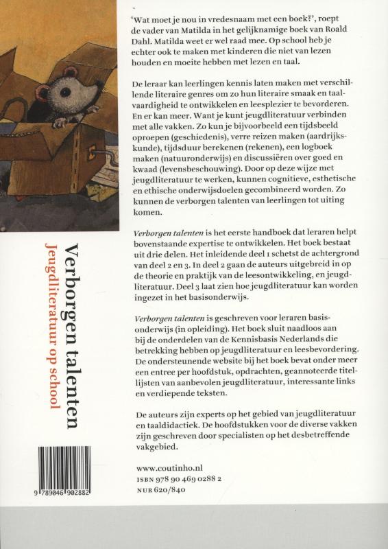 Achterkant van Verborgen talenten