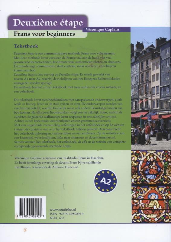 Achterkant van Tekstboek