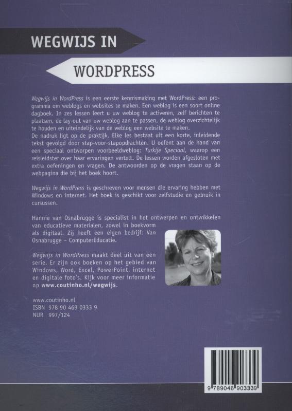 Achterkant van Wegwijs in WordPress