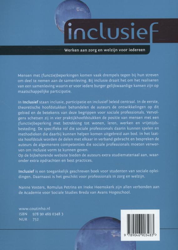 Achterkant van Inclusief