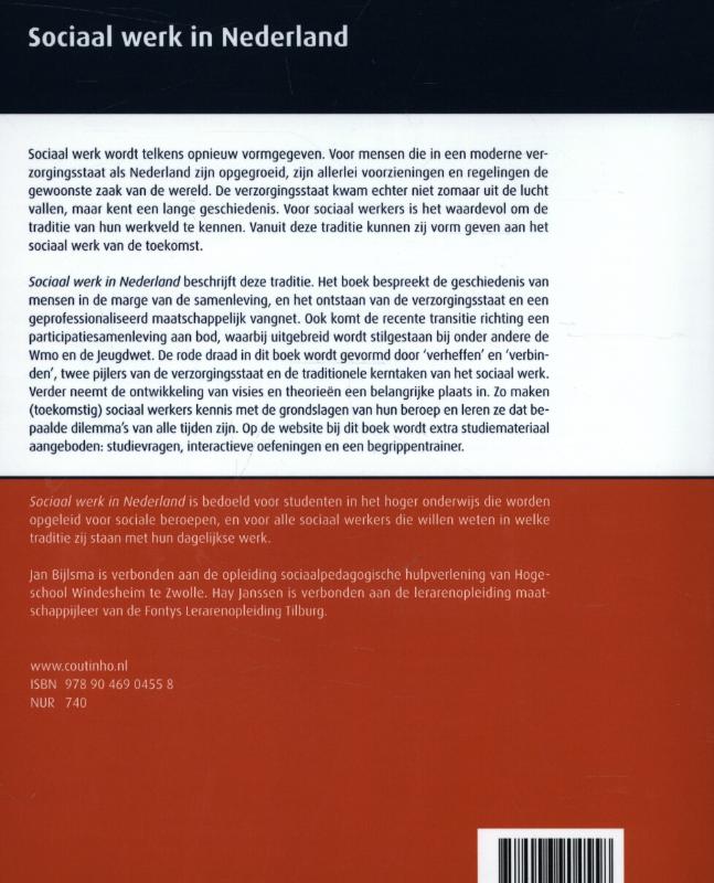 Achterkant van Sociaal werk in Nederland