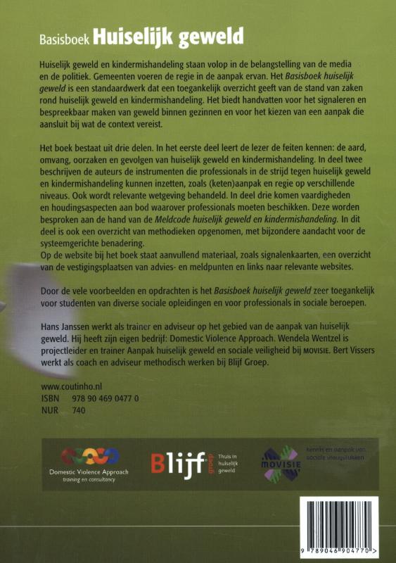 Achterkant van Basisboek huiselijk geweld