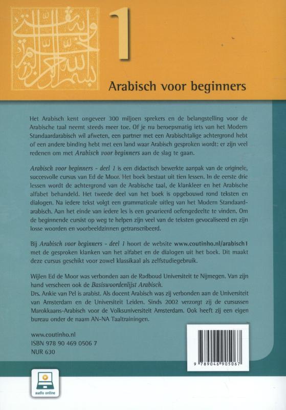 Achterkant van Deel 1