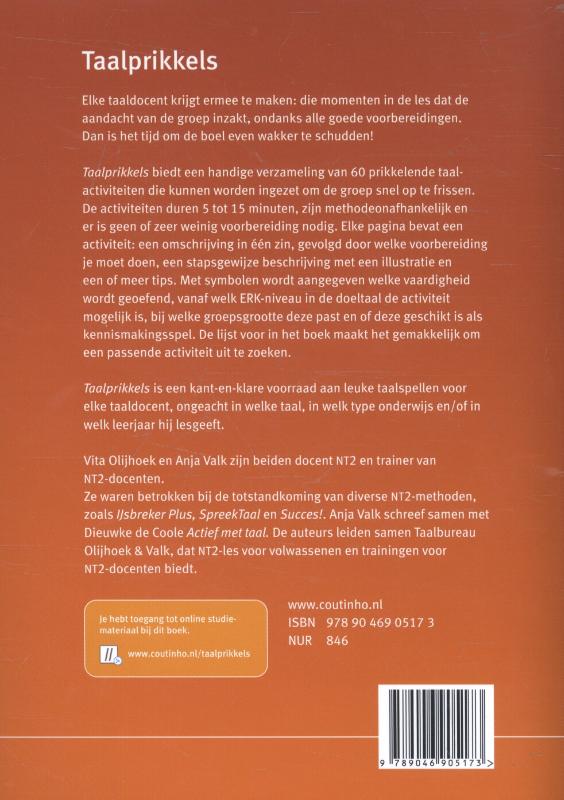 Achterkant van Taalprikkels