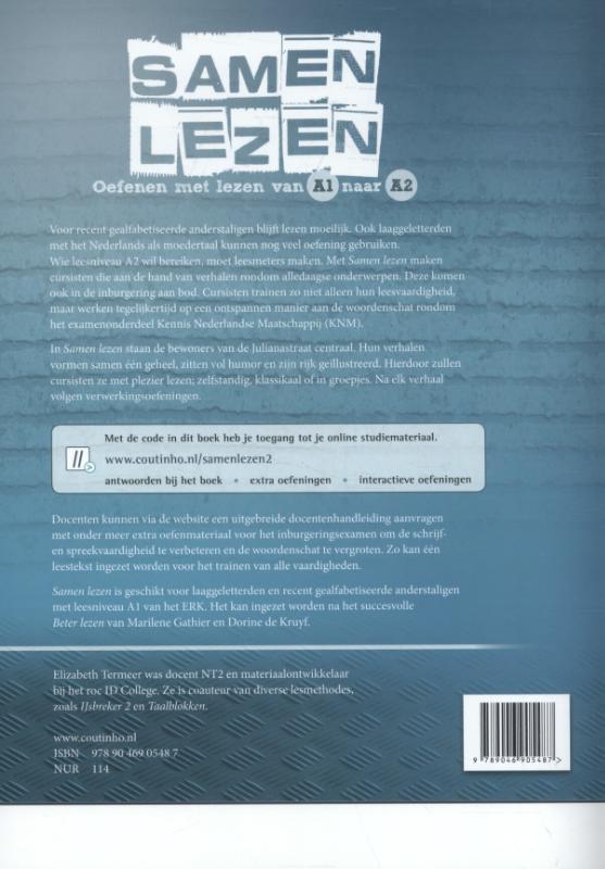 Achterkant van Samen lezen