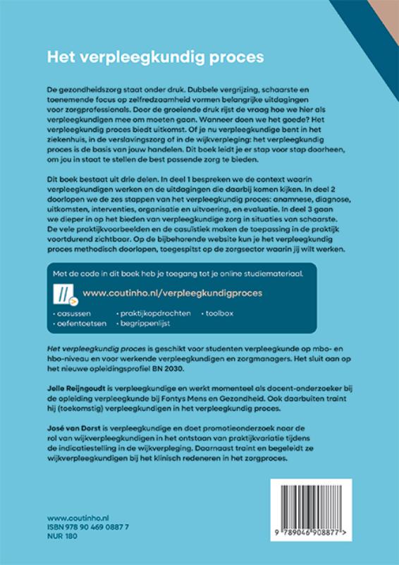 Achterkant van Het verpleegkundig proces