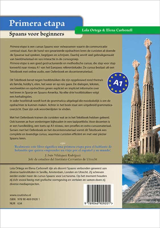 Achterkant van Tekstboek