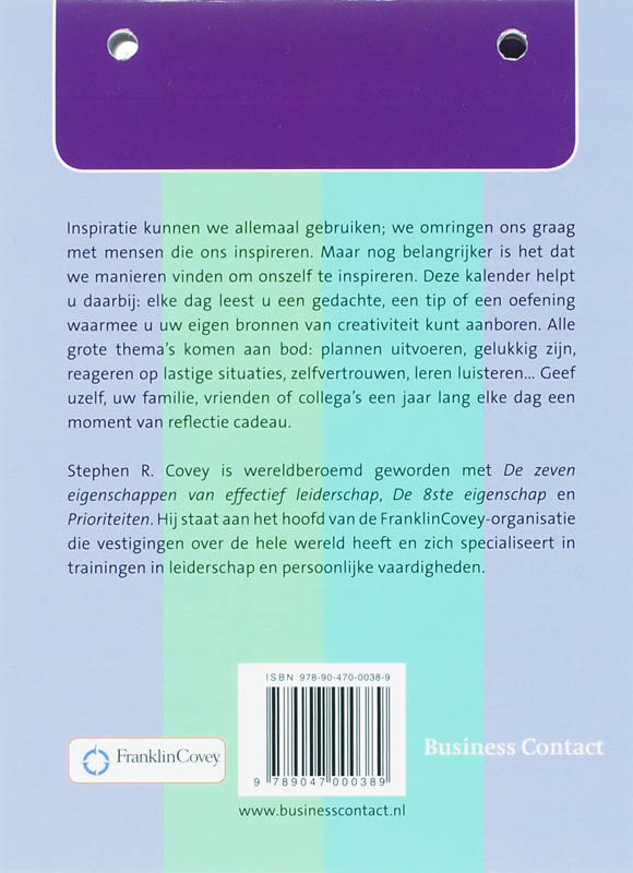Achterkant van 2008
