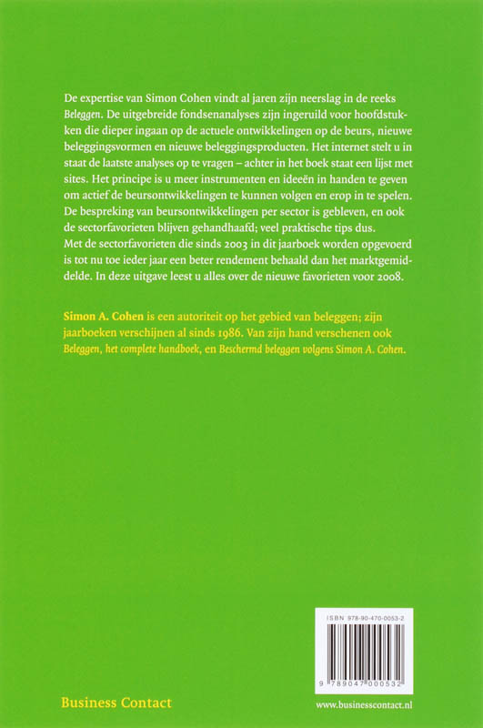 Achterkant van 2008