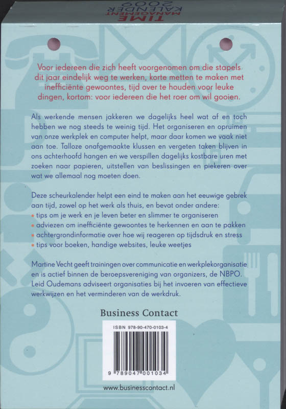 Achterkant van 2009