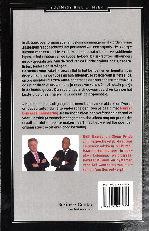 Achterkant van Human Business Engineering