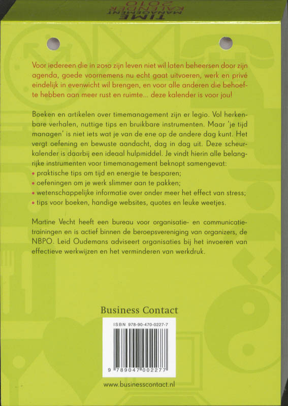Achterkant van 2010