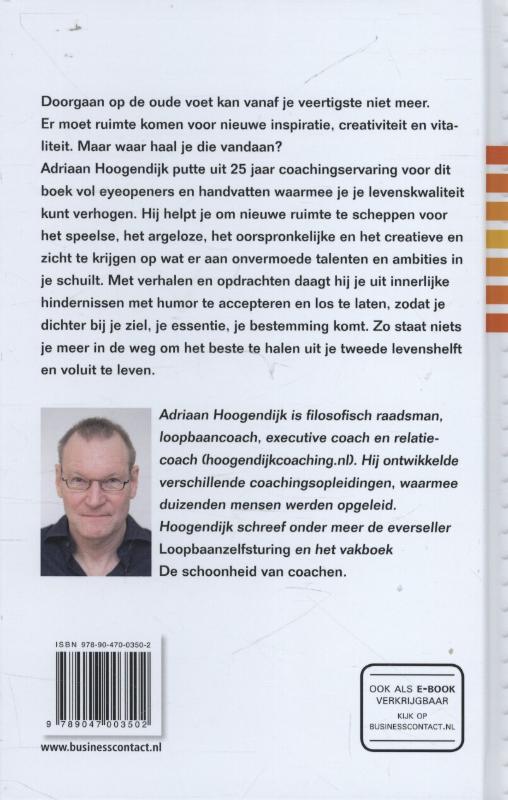 Achterkant van De tweede levenshelft
