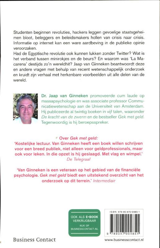 Achterkant van Het enthousiasmevirus