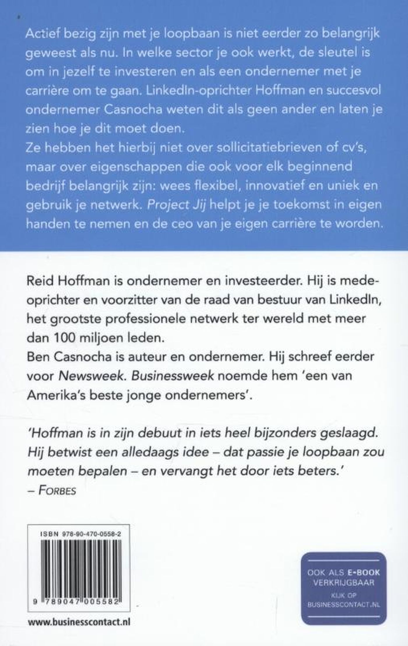 Achterkant van Project jij