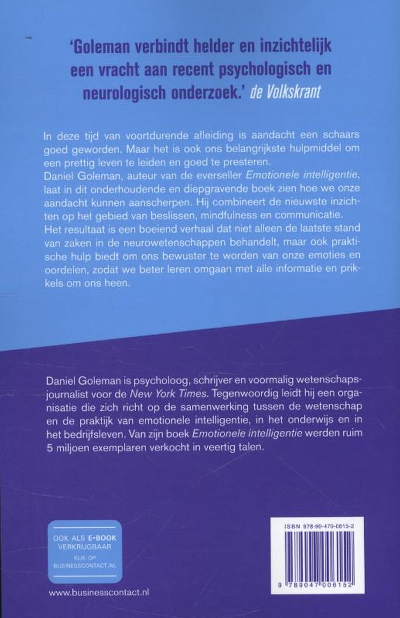 Achterkant van Aandacht