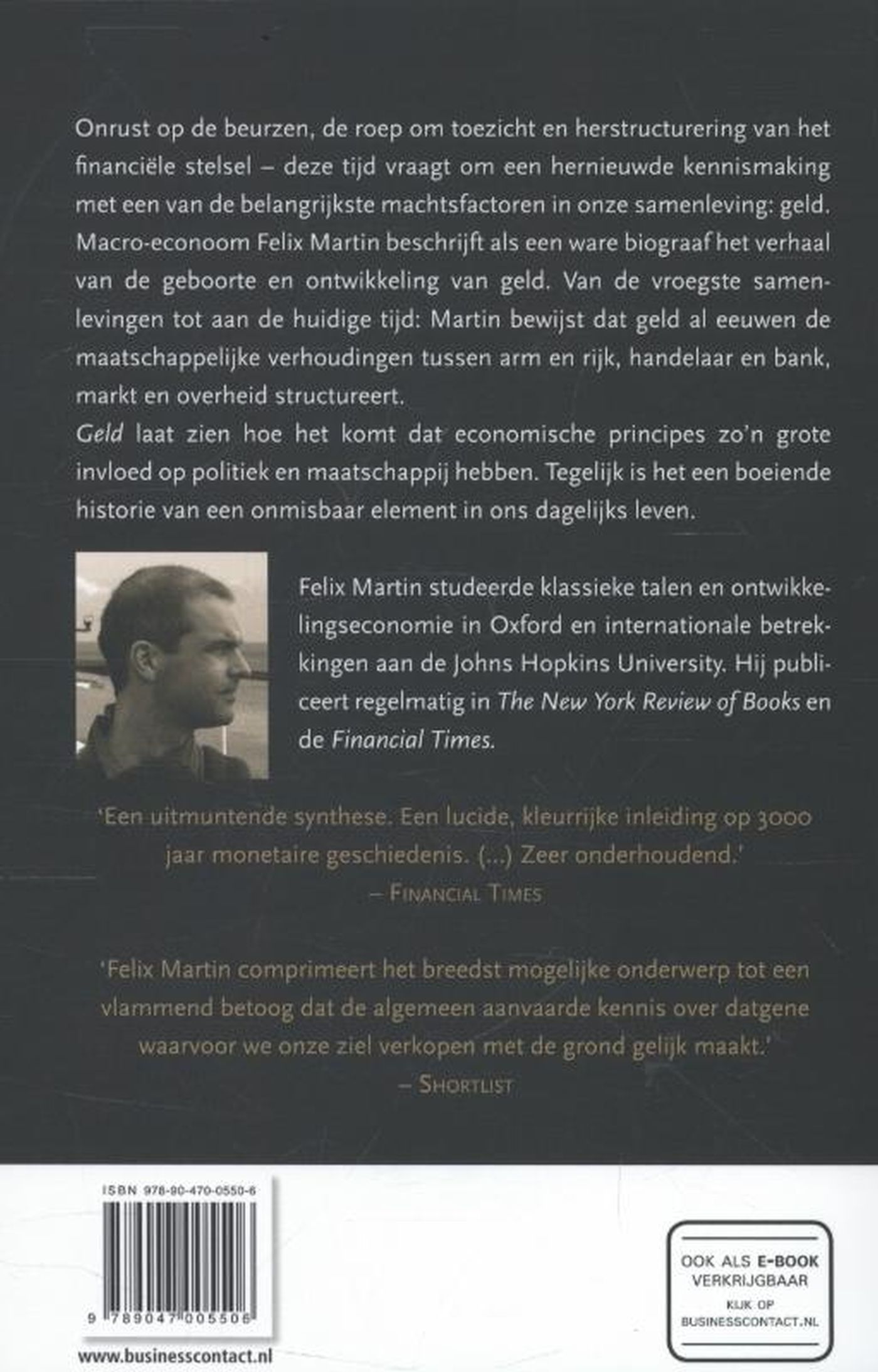 Achterkant van Geld